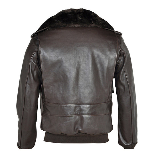 Schott N.Y.C Men's A-2 Flight Jacket Made in Usa Brown