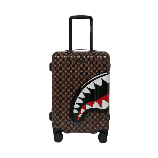 SPRAYGROUND Trolley SHARK IN PARIS WTF BUBBLY BROWN - Marrone