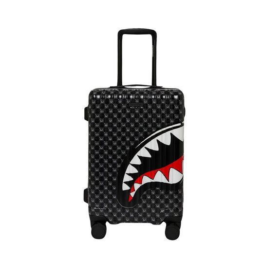 SPRAYGROUND Trolley SHARK IN PARIS WTF BUBBLY BROWN - Nero