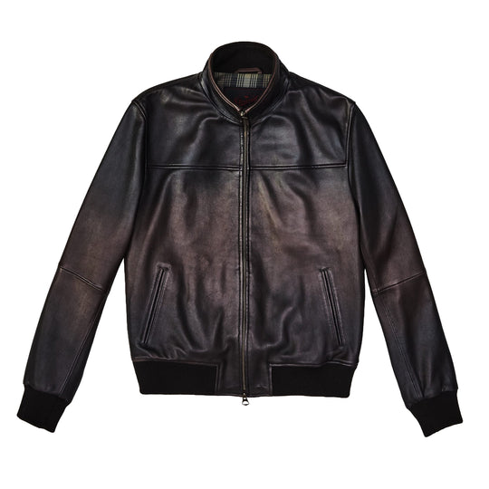 STEWART bomberjack PAUL WASHED NAPPA - Donkerbruin