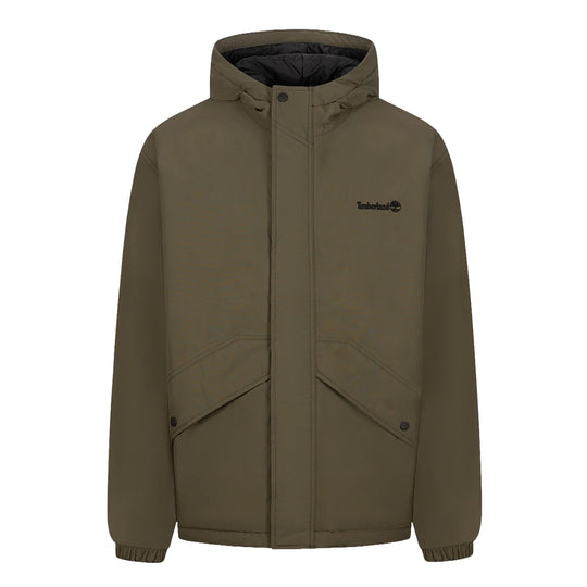 TIMBERLAND Giubbino Uomo Impermeabile SHELL WHEATERLINE - Verde Scuro