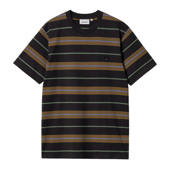 T-shirt Uomo Carhartt WIP S/S Haynes Nero Multicolor