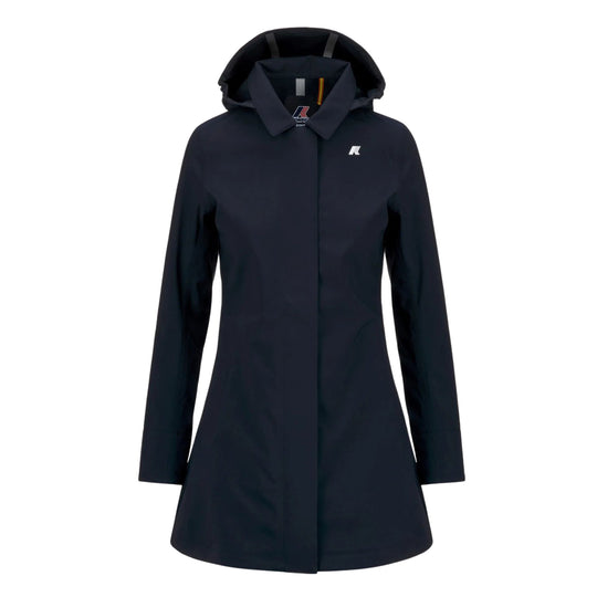 K-Way Mathy Bonded Blue Damenjacke