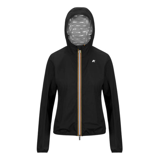 K-Way Lily Stretch Dot Damenjacke Schwarz