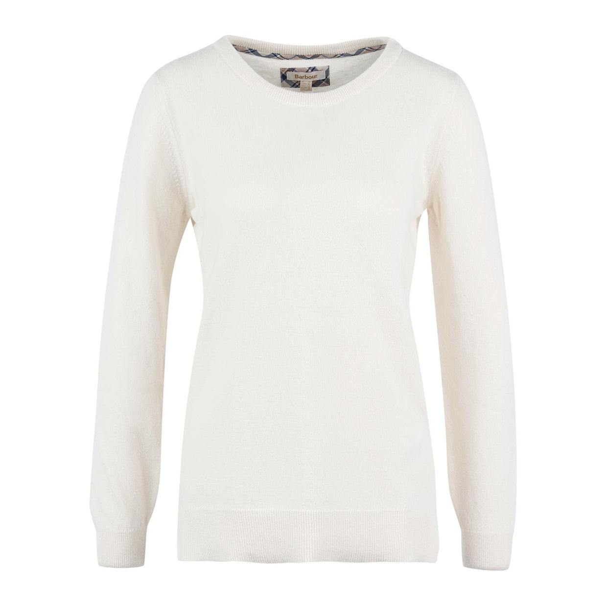 Barbour jumper hot sale womens white