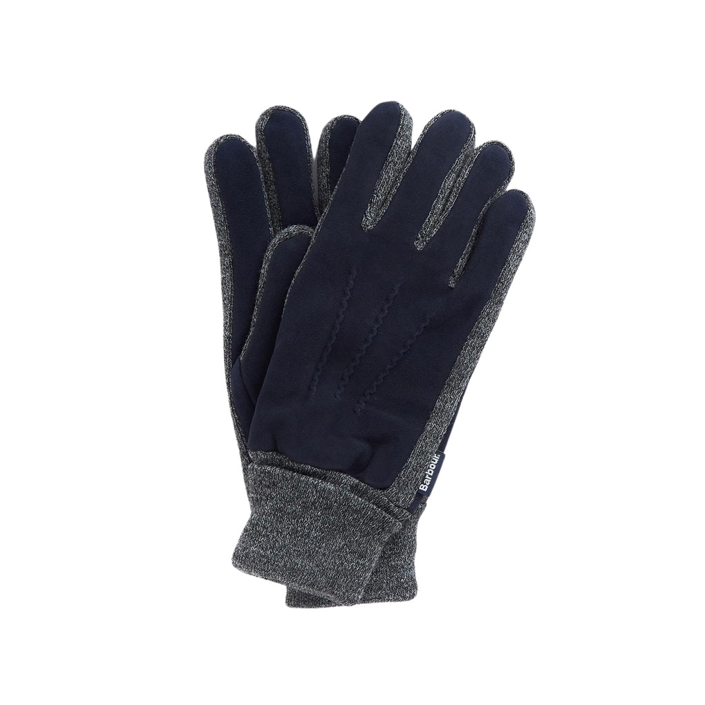 Guanti Uomo Barbour Magnus Gloves Grigio / Blu su Brubaker Store