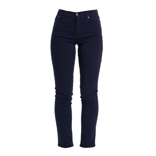Damenhose Barbour Essential Slim Blau Navy