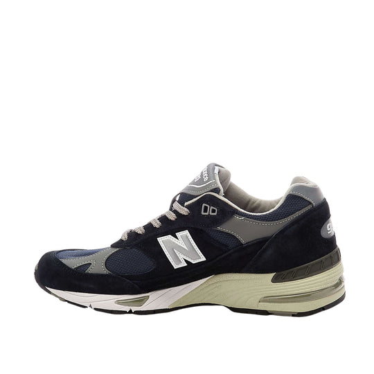 Damen-Sneakers New Balance 991v1 Hergestellt in Großbritannien Blau