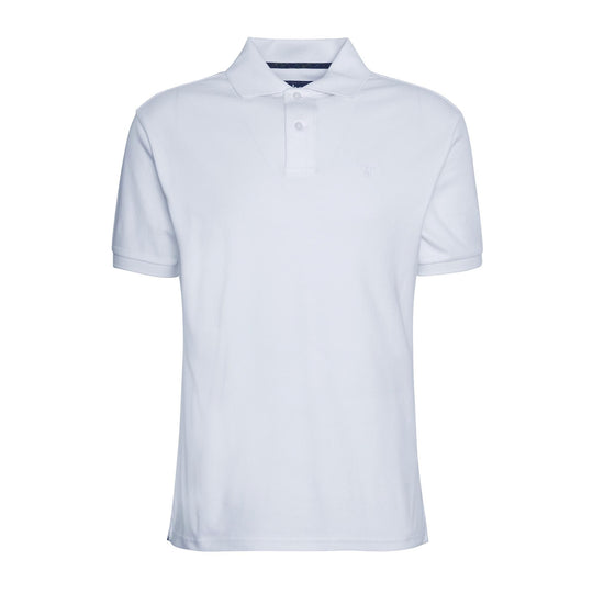 Men's Polo Barbour Hylton White