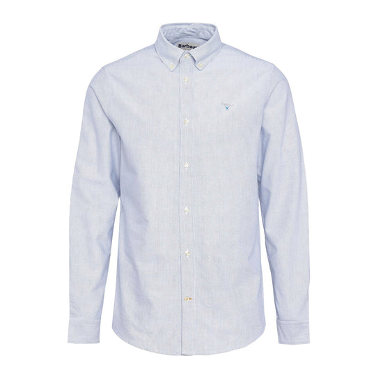 Heren blouse Barbour Oxford Gestreept Lichtblauw