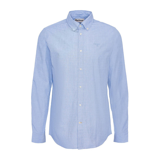 Men's Shirt Barbour Crest Poplin Sky Blue