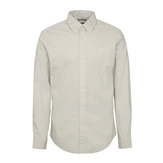 Men's Barbour Shirt Dyed Garment Oatmeal