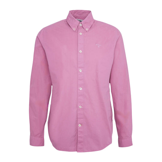 Men's Barbour Shirt Dyed Garment Pink