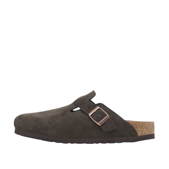 Sabot Unisex Birkenstock Boston Calzata Stretta Mocha