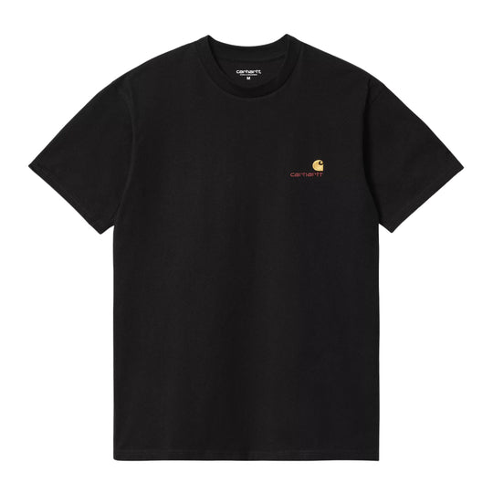 T-shirt Herren Carhartt WIP S/S American Script Schwarz