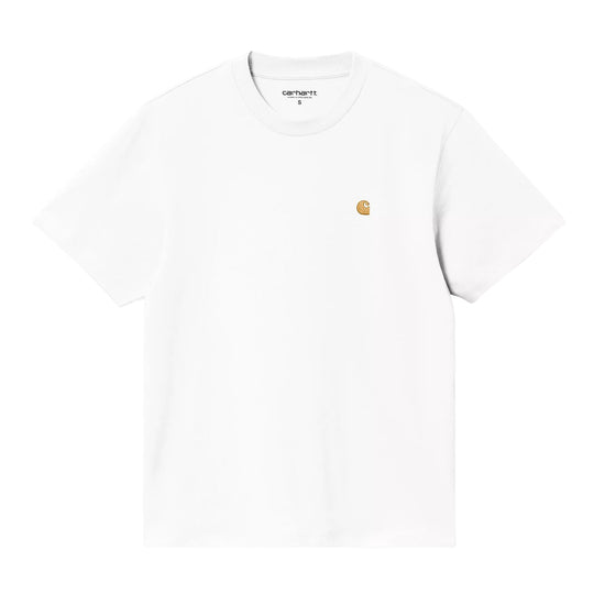 T-shirt Donna Carhartt WIP W' S/S Chase Bianco