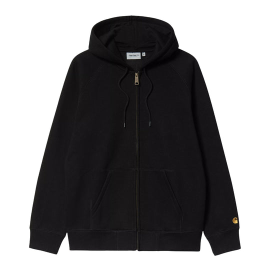 Herren-Sweatshirt Carhartt WIP Kapuzen-Chase Schwarz
