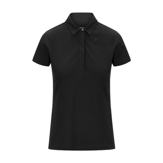 Polo Donna K-Way Amedea Pique Nero