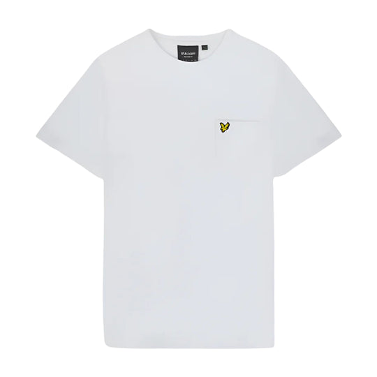 Men's T-shirt Lyle & Scott Piquet Pocket White