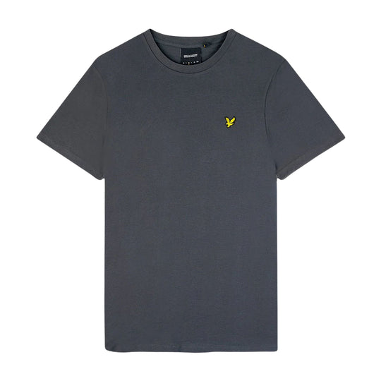 Heren T-shirt Lyle & Scott Logo Antracietgrijs