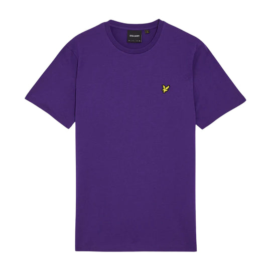 Men's T-shirt Lyle & Scott Purple Logo