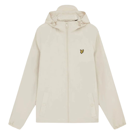 Men's Jacket Lyle & Scott Full Zip Beige