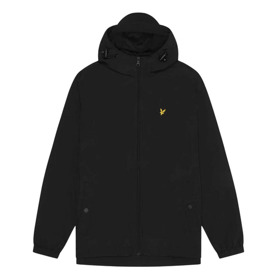Herrenjacke Lyle & Scott Vollreißverschluss Schwarz
