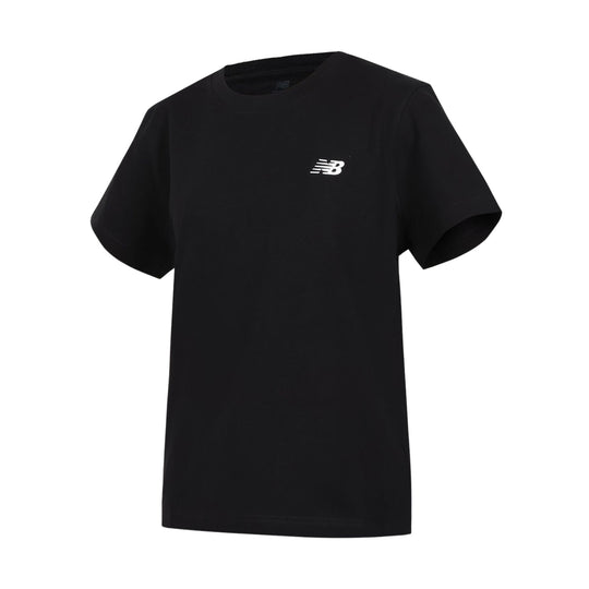 Dames T-shirt New Balance Logo Zwart
