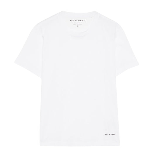 T-shirt Donna Roy Roger's Pima Bianco