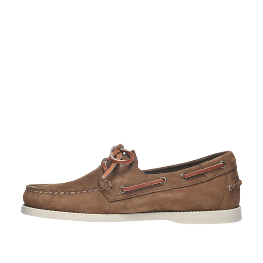 Mocassini Uomo DOCKSIDE PORTLAND NUBUCK- Marrone
