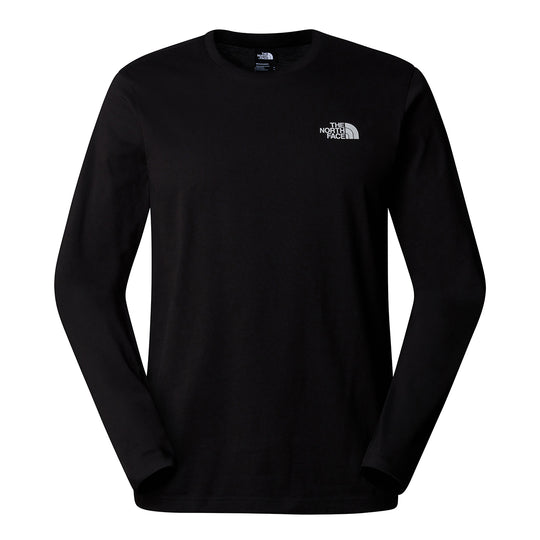 T-shirt Uomo Maniche Lunghe The North Face Simple Dome Nero