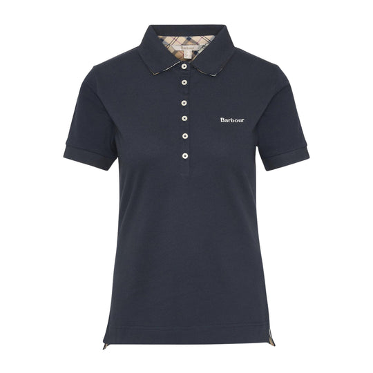 Polo Donna Barbour Portsdown Top Blu