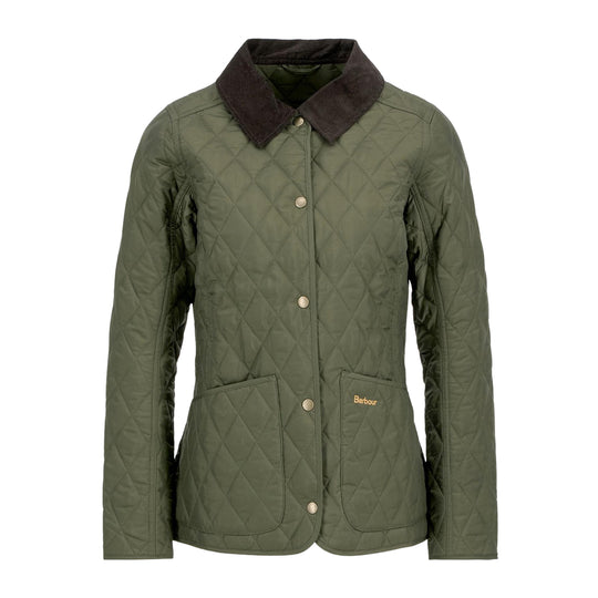 Giubbino Donna Barbour Annandale Quilted Verde