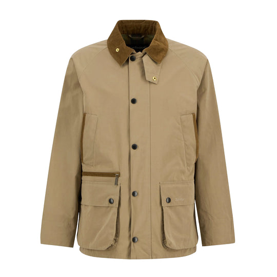 Giubbio Uomo Barbour Bedale Casual Jkt Beige