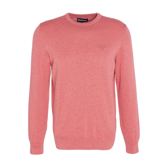 Maglia Uomo Barbour Pima Cotton Crew Corallo