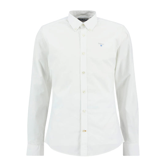 Camicia Uomo Barbour Treeport Shirt Bianco