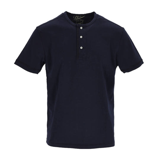 T-Shirt Uomo Bl'Ker Lake Champlain Serafino Blu