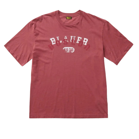 T-Shirt Uomo Blauer Selkirk Mattone