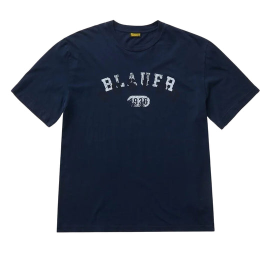 T-Shirt Uomo Blauer Selkirk Blu