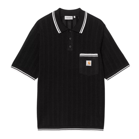 Heren Trui Carhartt Wip S/S Ramsey Polo Zwart
