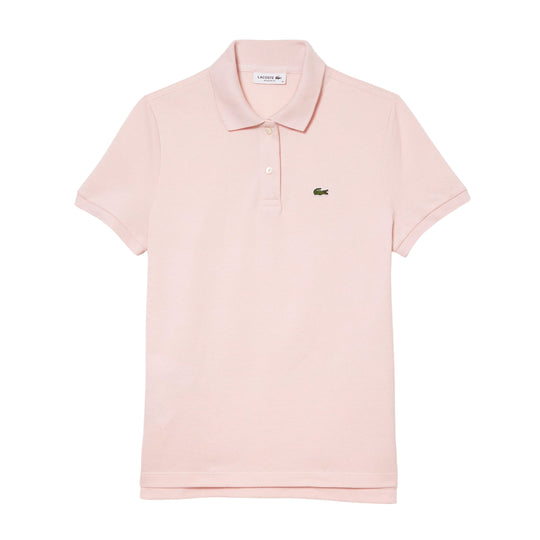 Polo Donna Lacoste Regular Fit Rosa Chiaro