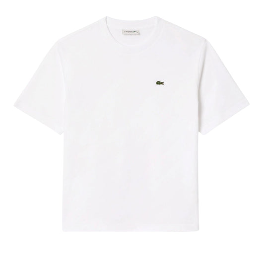 T-shirt Donna Lacoste Relaxed Fit Bianco