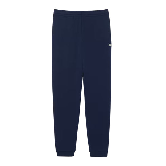 Pantalone Felpa Uomo Lacoste Unito Polsino Blu