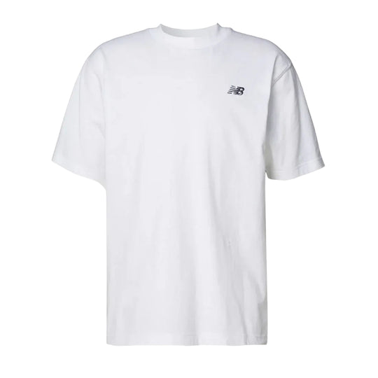 Heren T-shirt New Balance Essential Logo S/S Wit
