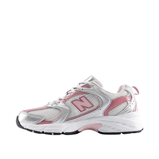 Sneakers Unisex New Balance 530 Bianco/Argento/Rosa