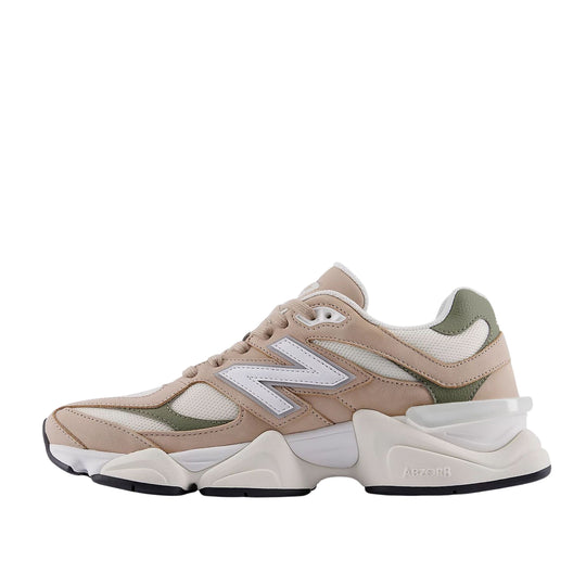 Sneakers Unisex New Balance 9060 Nocciola/Verde/Bianco