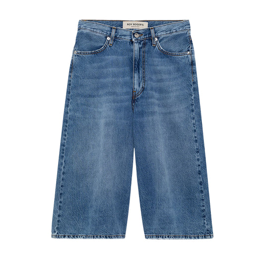 Bermuda Donna Roy Roger'S Berm Kaori Denim Chiaro