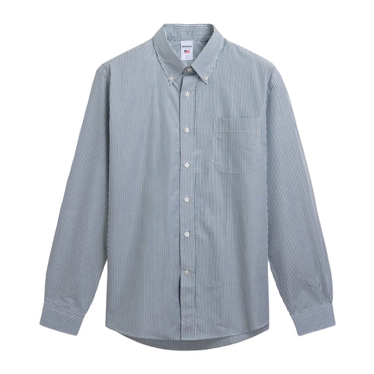 SEBAGO Camicia Uomo Sheepscot - Bianco/Verde