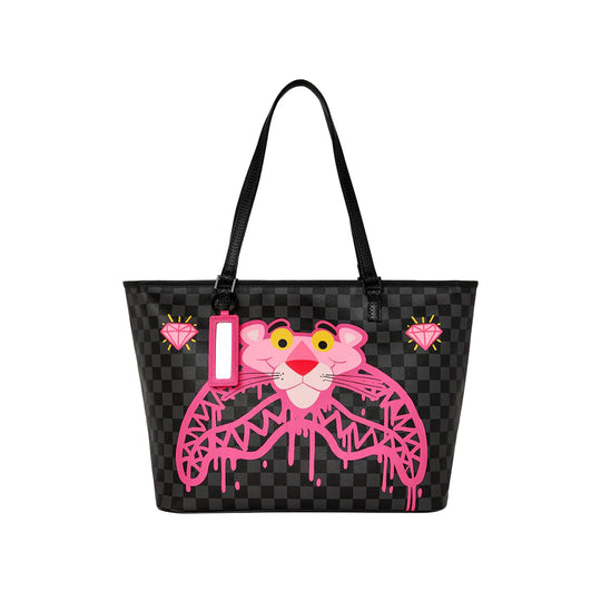Unisex Bag Sprayground Pink Panther Tote Black/Multicolor