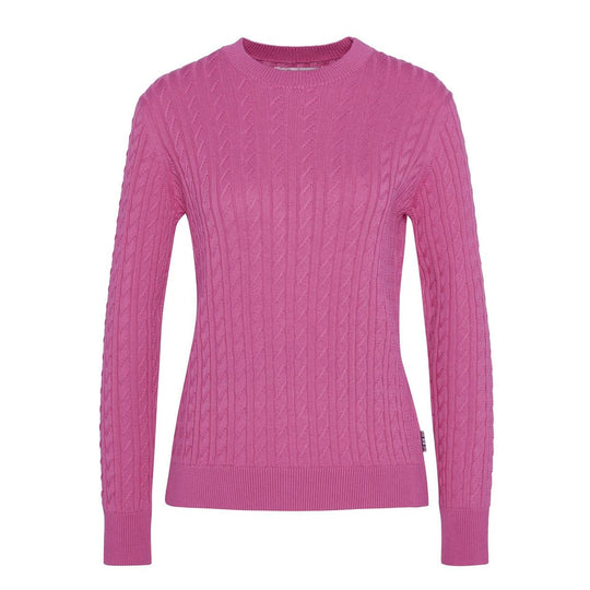 Women's Barbour Hartland Sweater Fuchsia